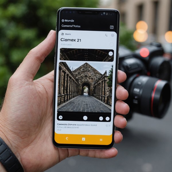 Comment utiliser la fonctionnalité de mode Pro de la caméra sur un Samsung Galaxy S21 pour des photos professionnelles?